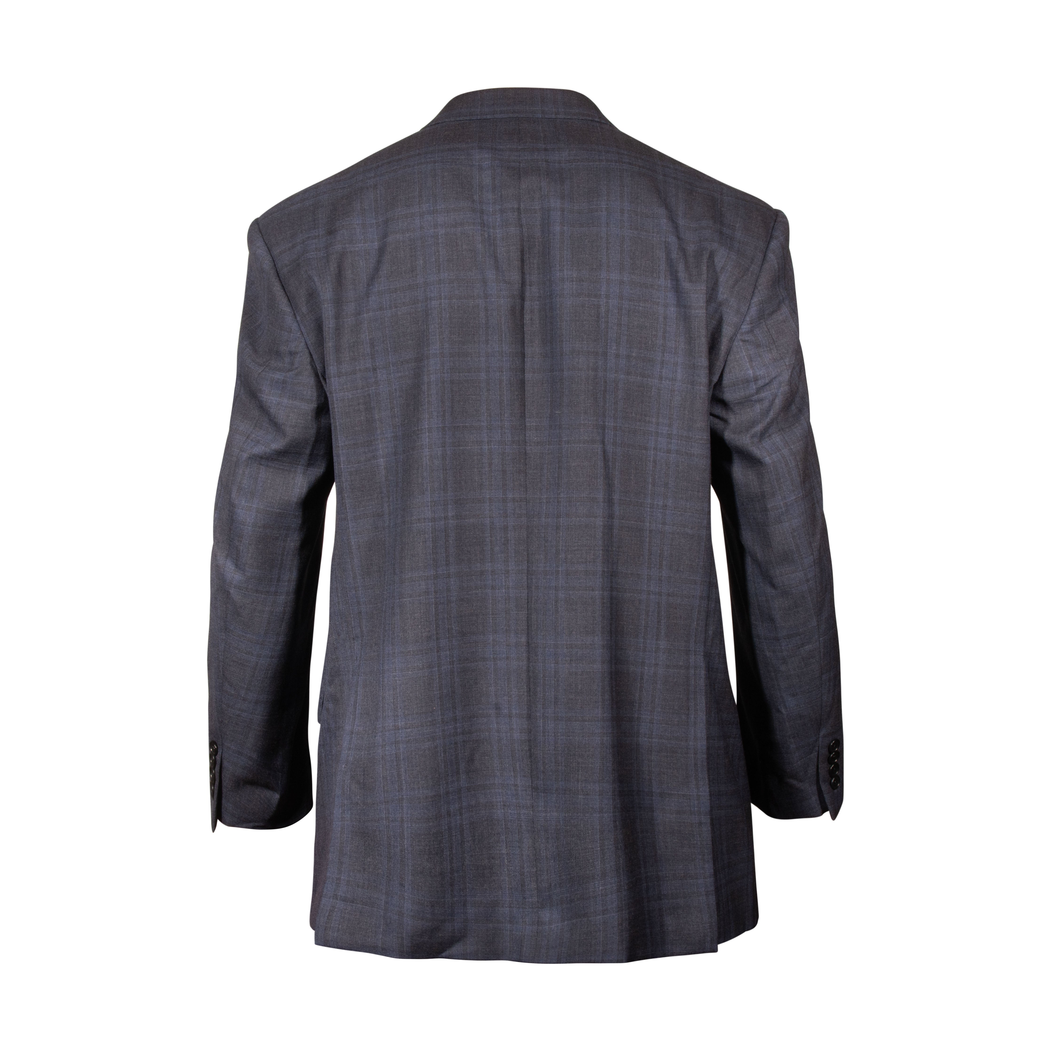 Armani Dark Blue Checked Blazer (SOLD OUT)