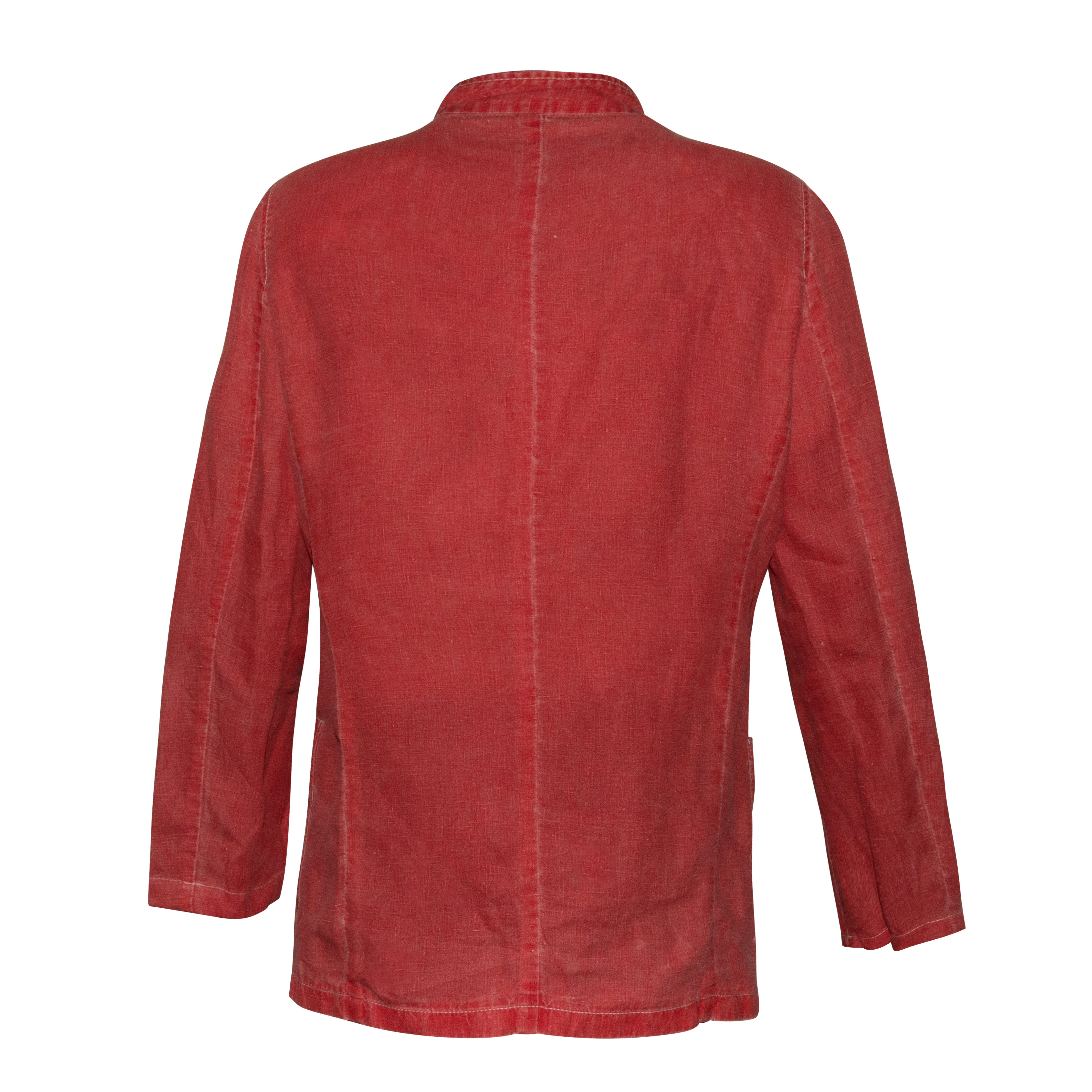 Armani Red Linen Jacket