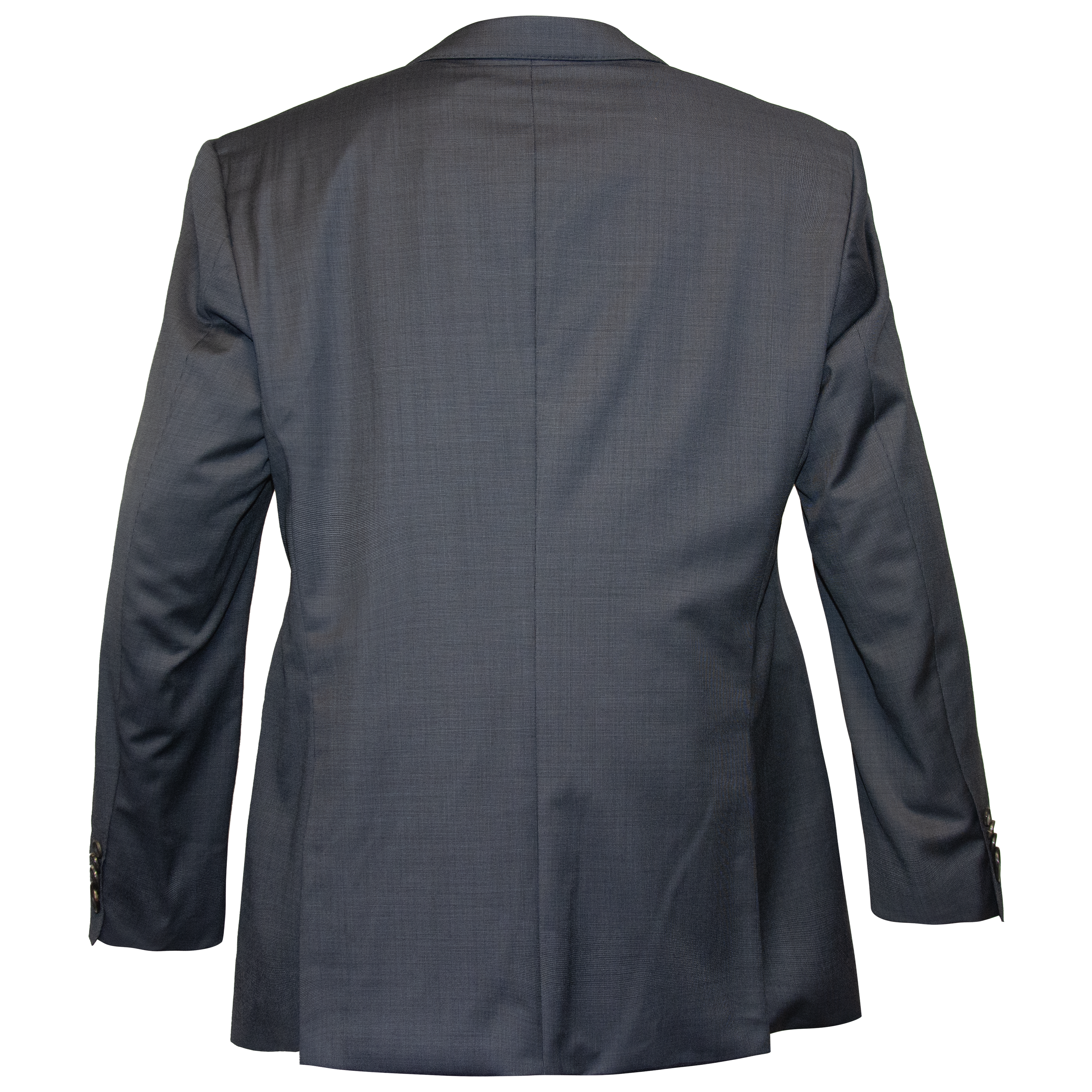 Boss Hugo Boss Grey Blue Textured Blazer