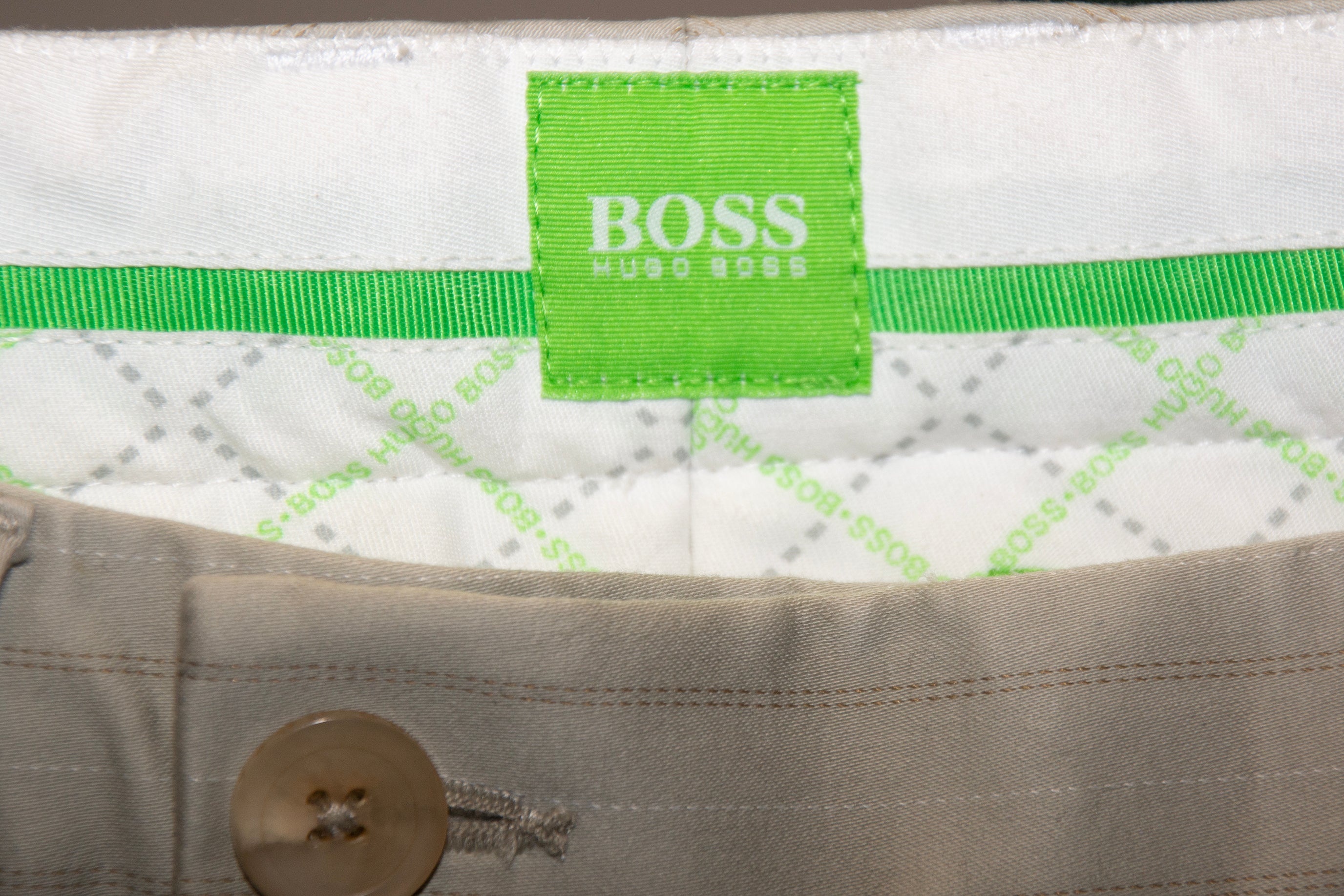 Boss Hugo Boss Light Grey Stripe Pant