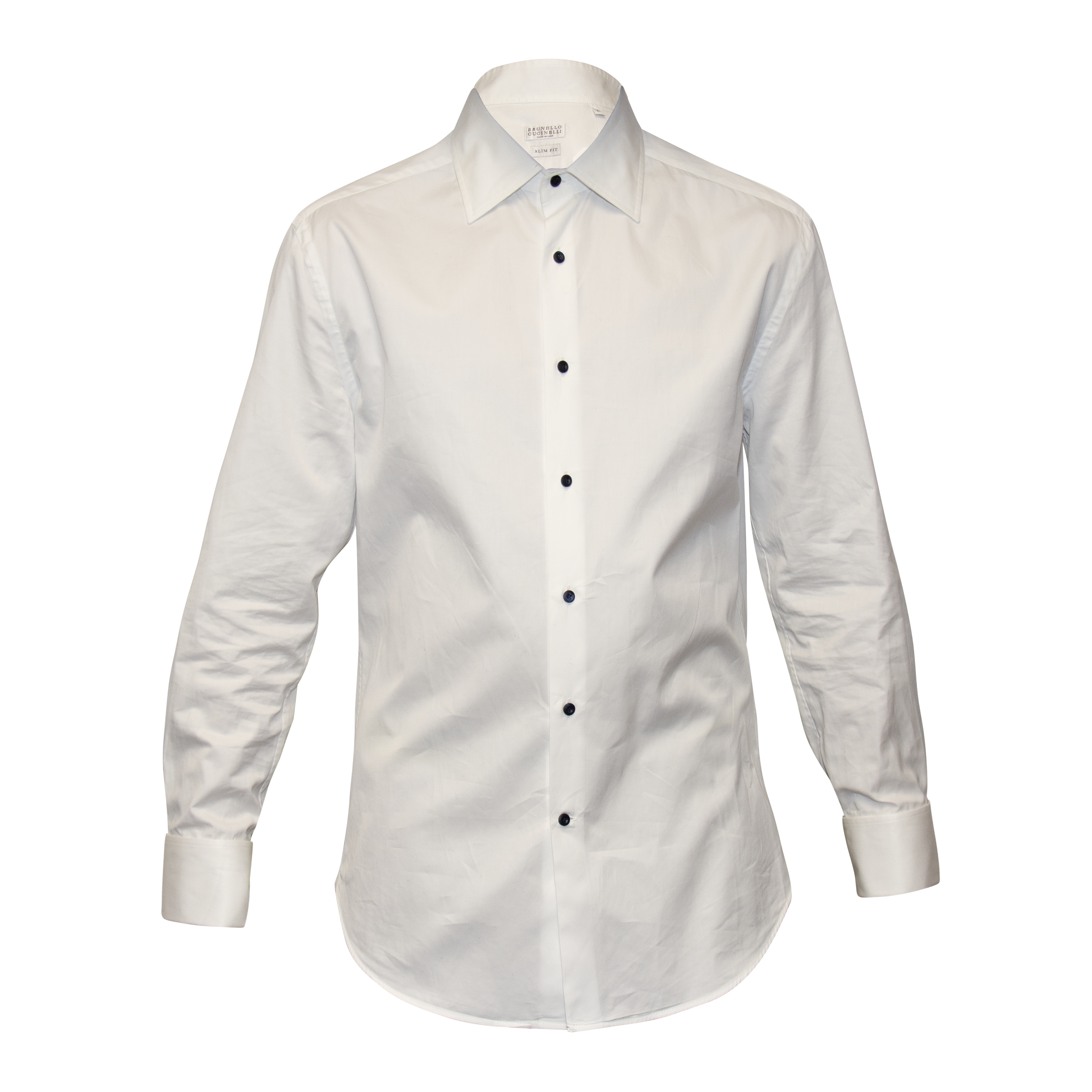 Brunello Cucinelli White French Cuff Button Up Shirt (SOLD OUT)