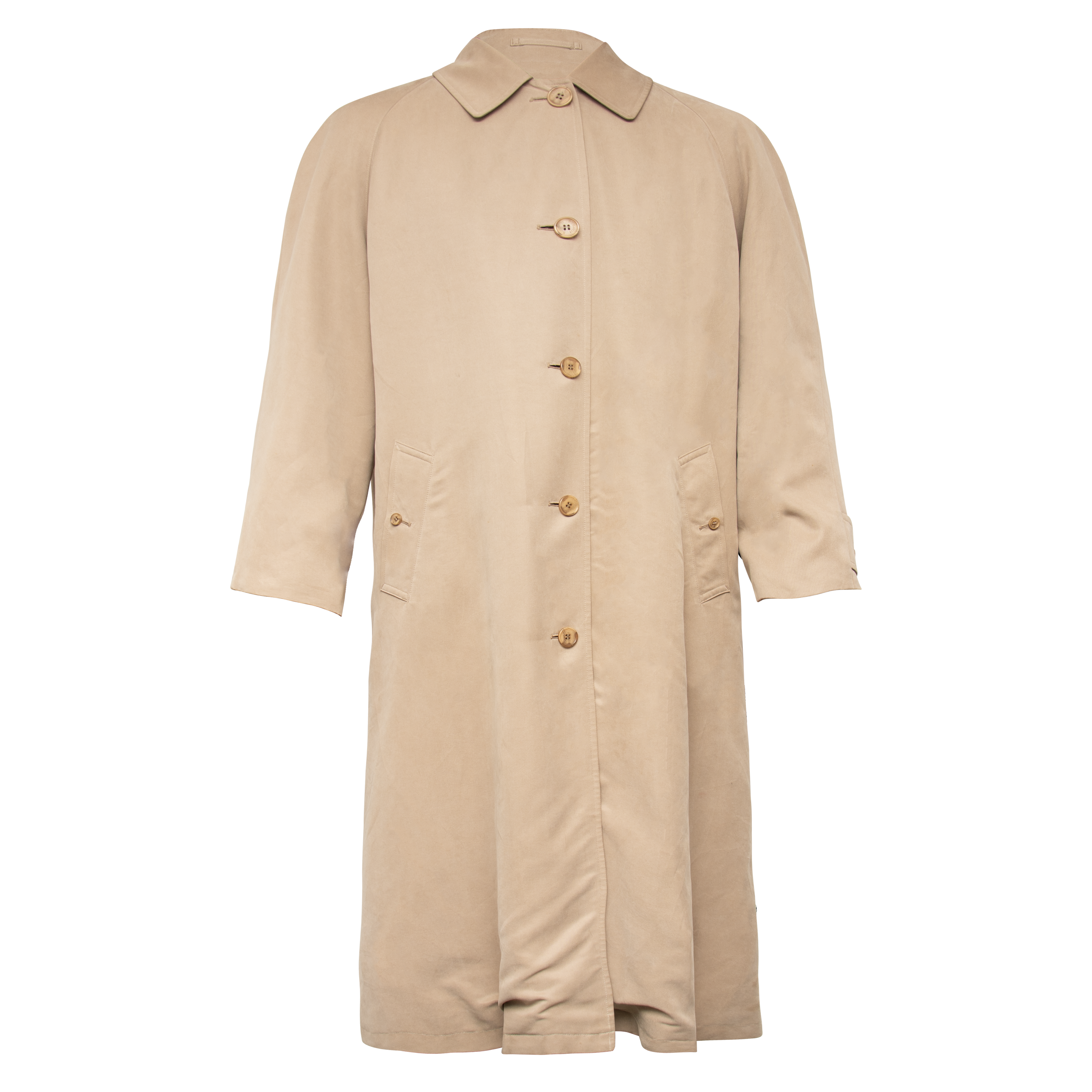Burberry Belt-Less Classic Trench