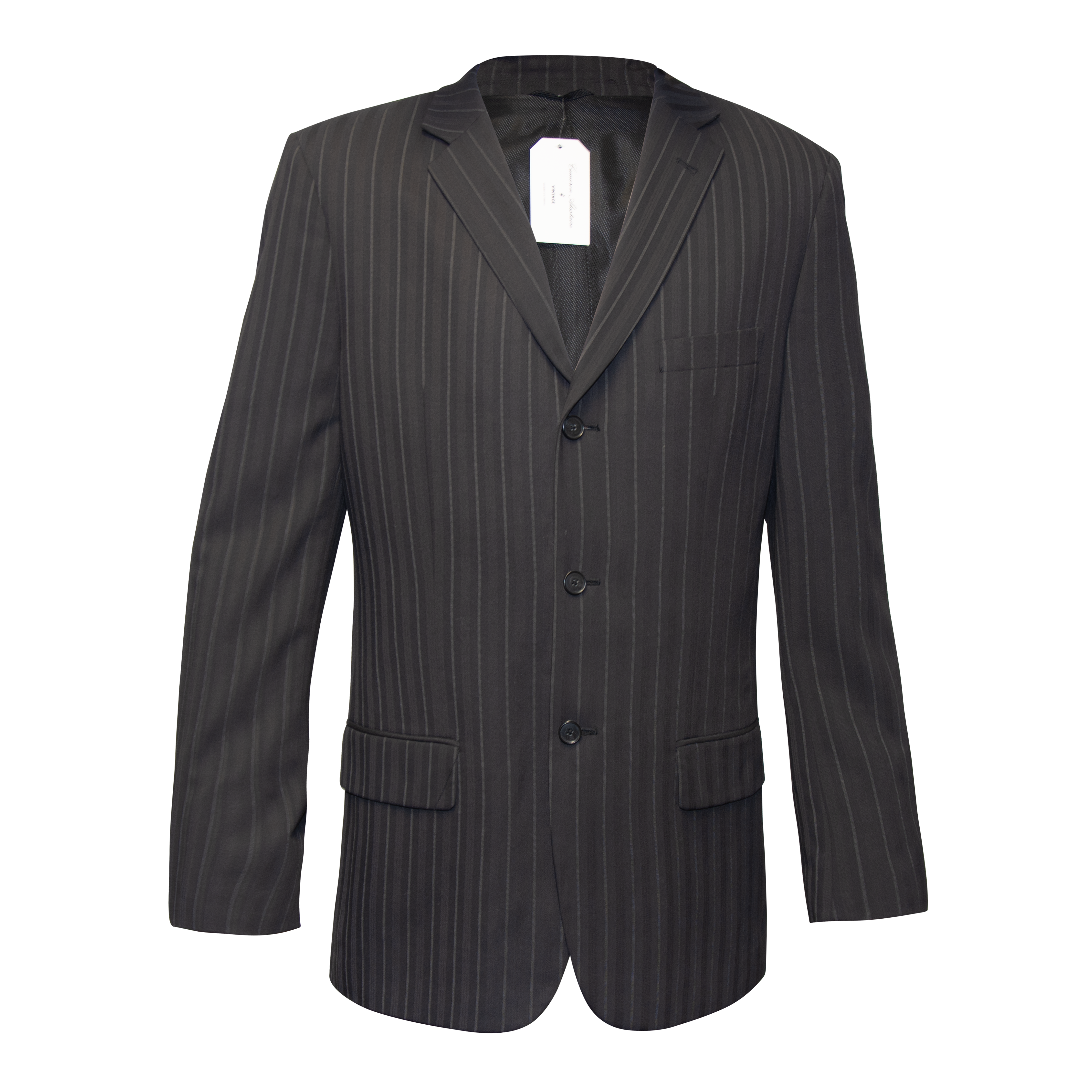 CAV Black Pinstripe Suit (SOLD OUT)