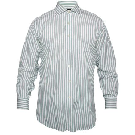 Etro Thick Green Pinstripe Button Up Shirt (SOLD OUT)