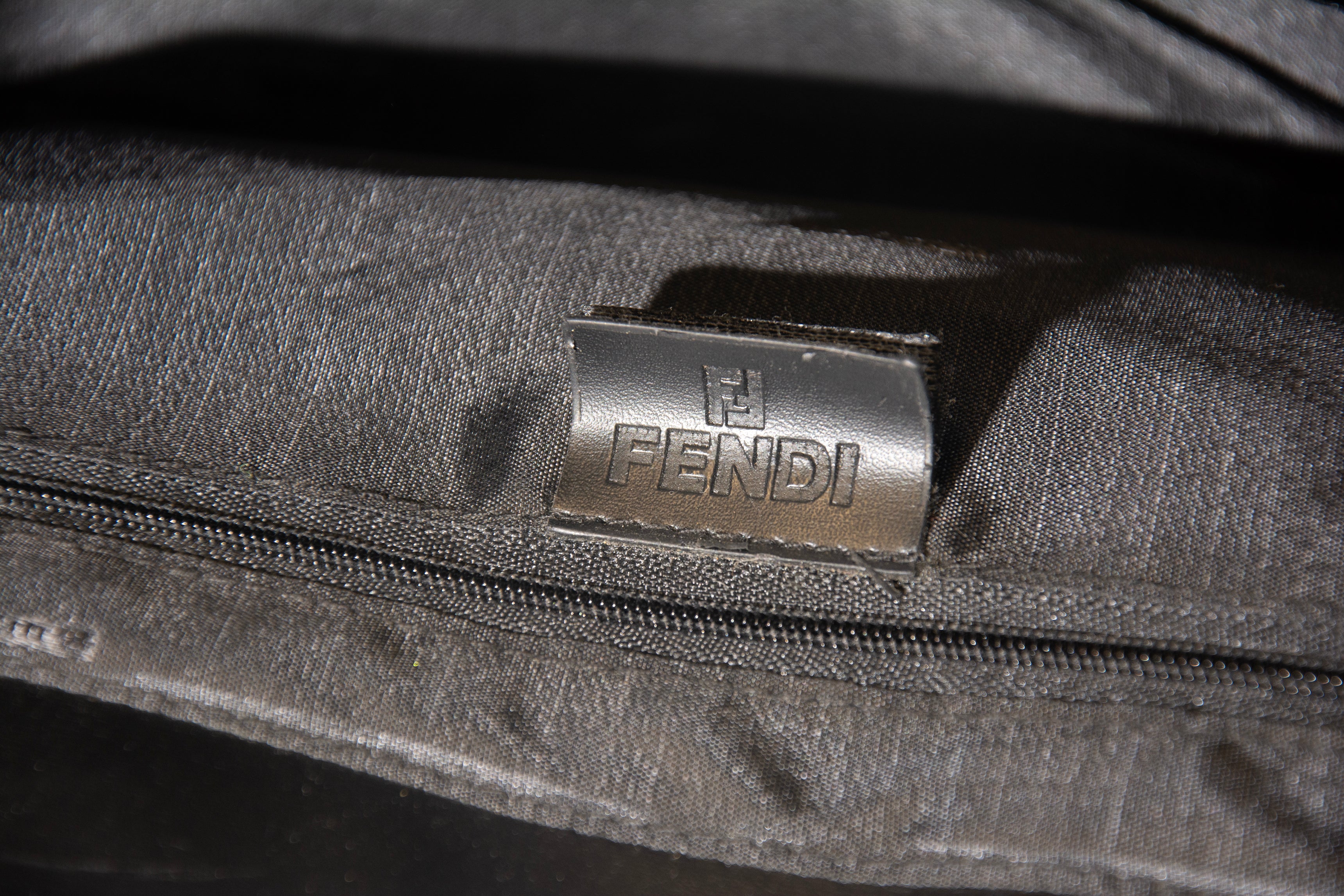 Fendi Black Zucca Shoulder Bag (SOLD OUT)