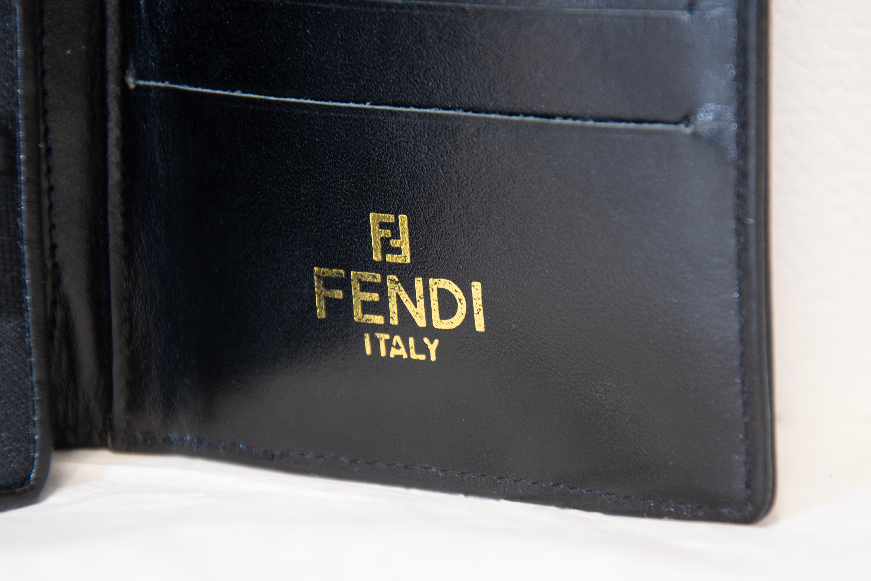 Fendi Roma Black Wallet