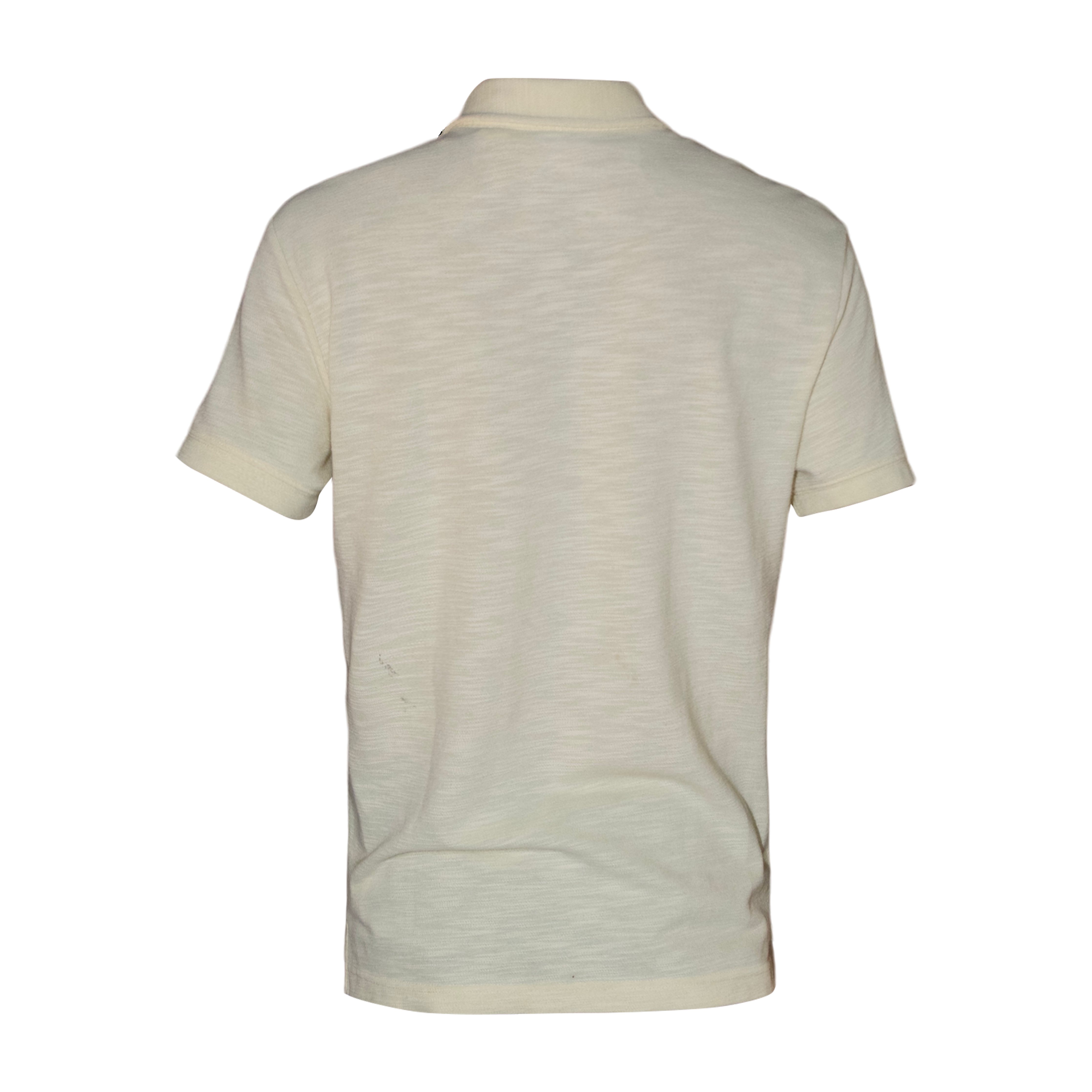 Guess Cream Screen Print Polo