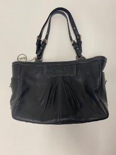 COACH - Black Leather Bag