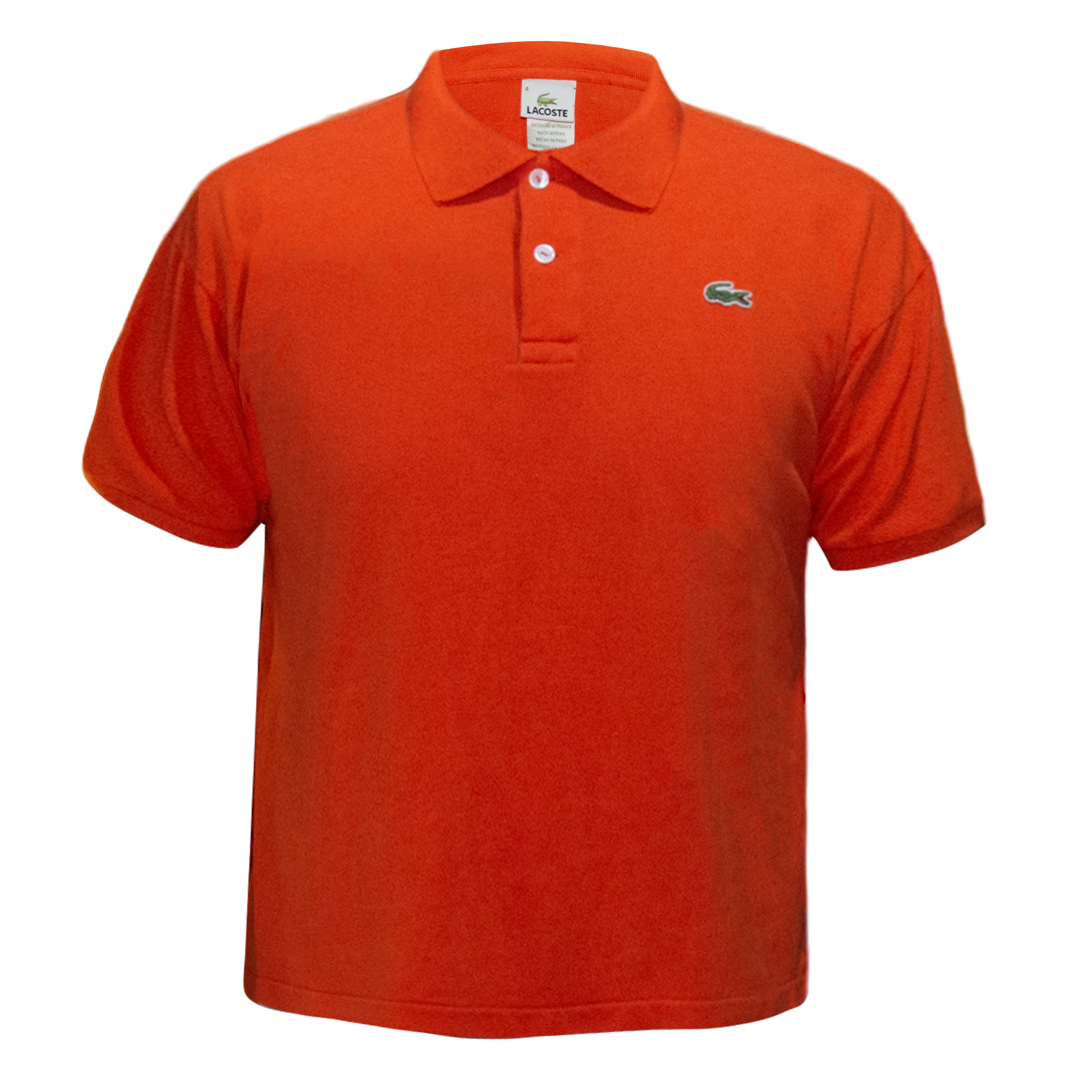 Lacoste Orange Polo