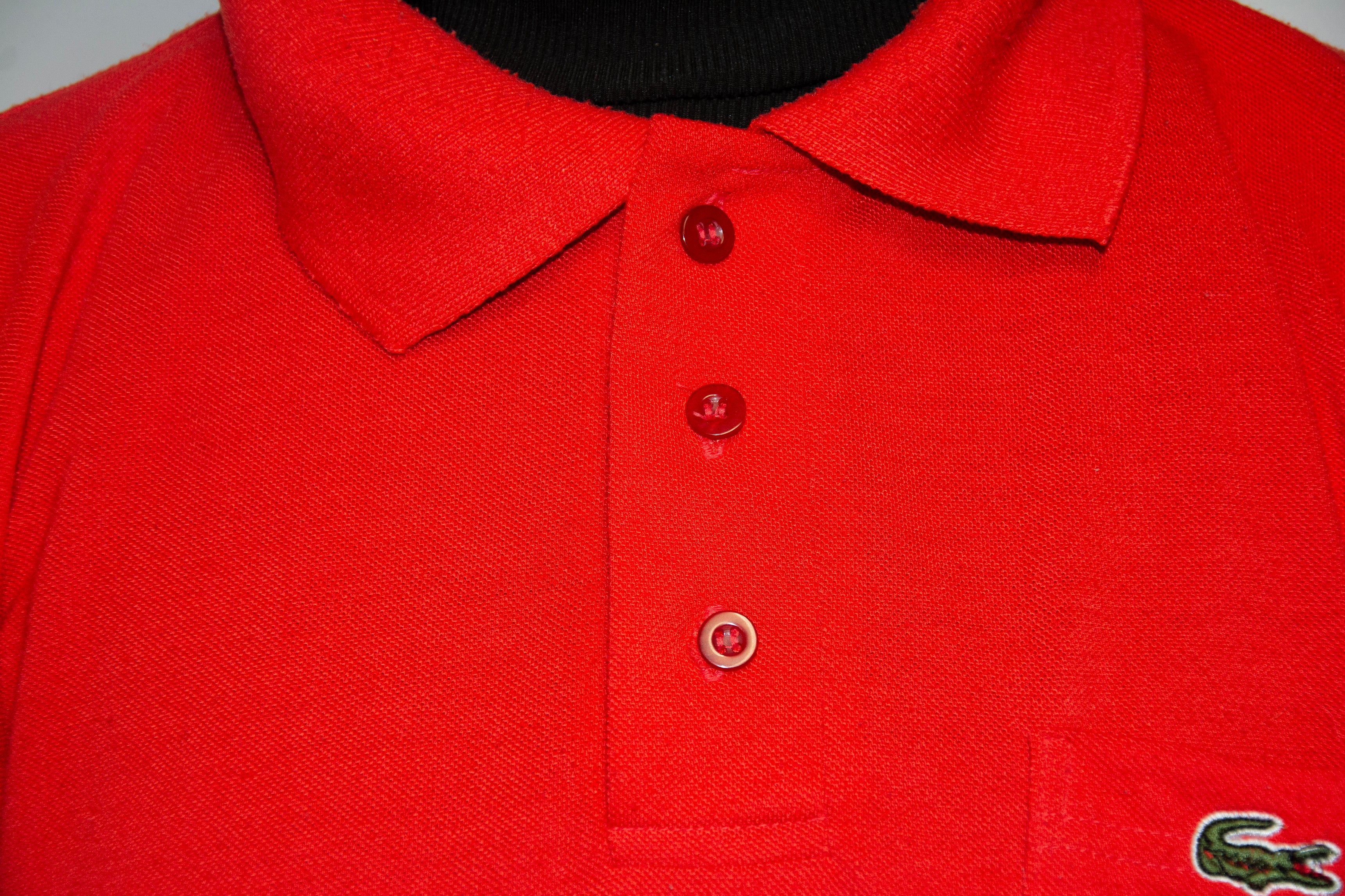 Lacoste Red Polo