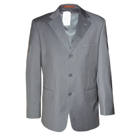 Loro Piana Grey Pinstripe Suit
