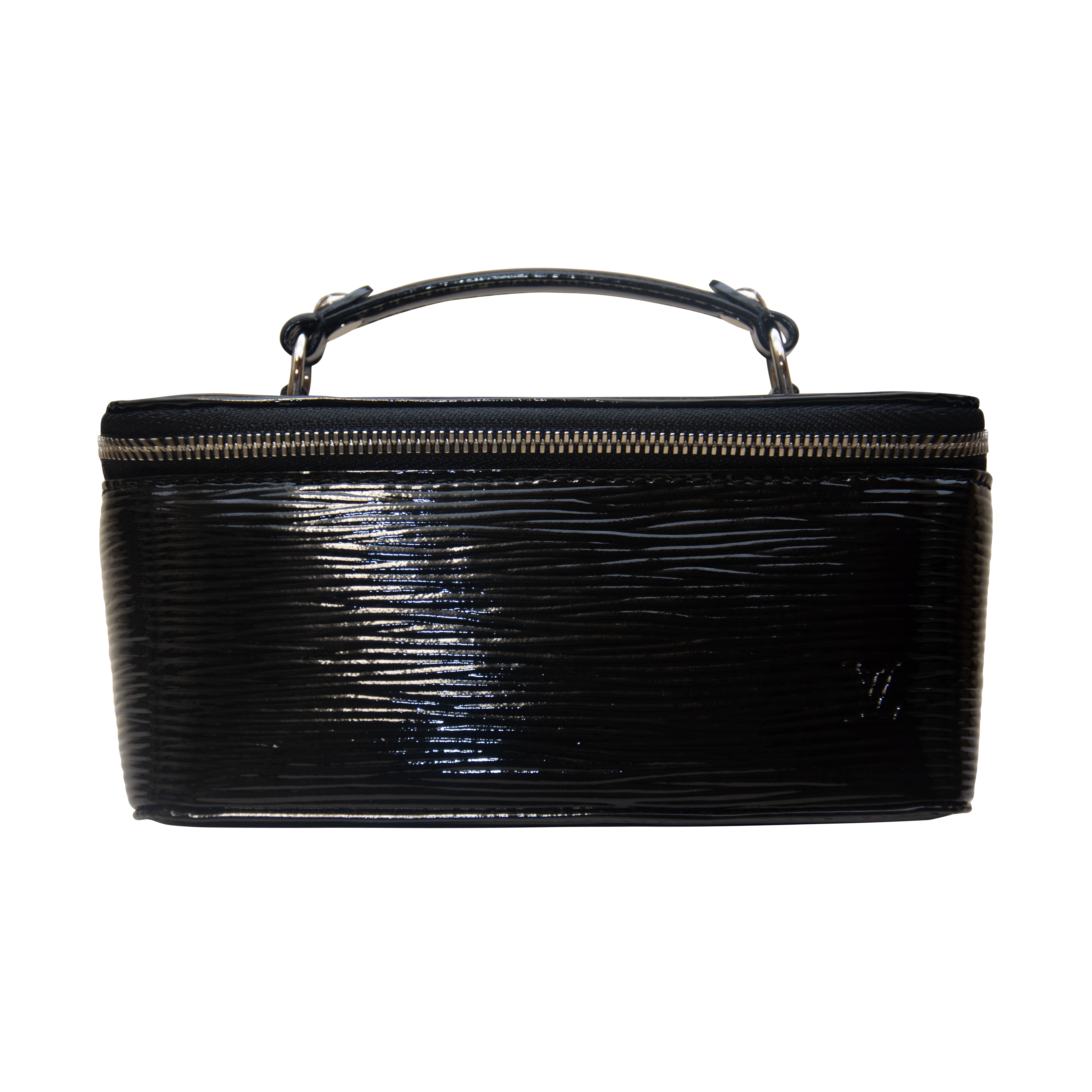 Louis Vuitton Black Patent Epi Leather Travel Jewelry Case