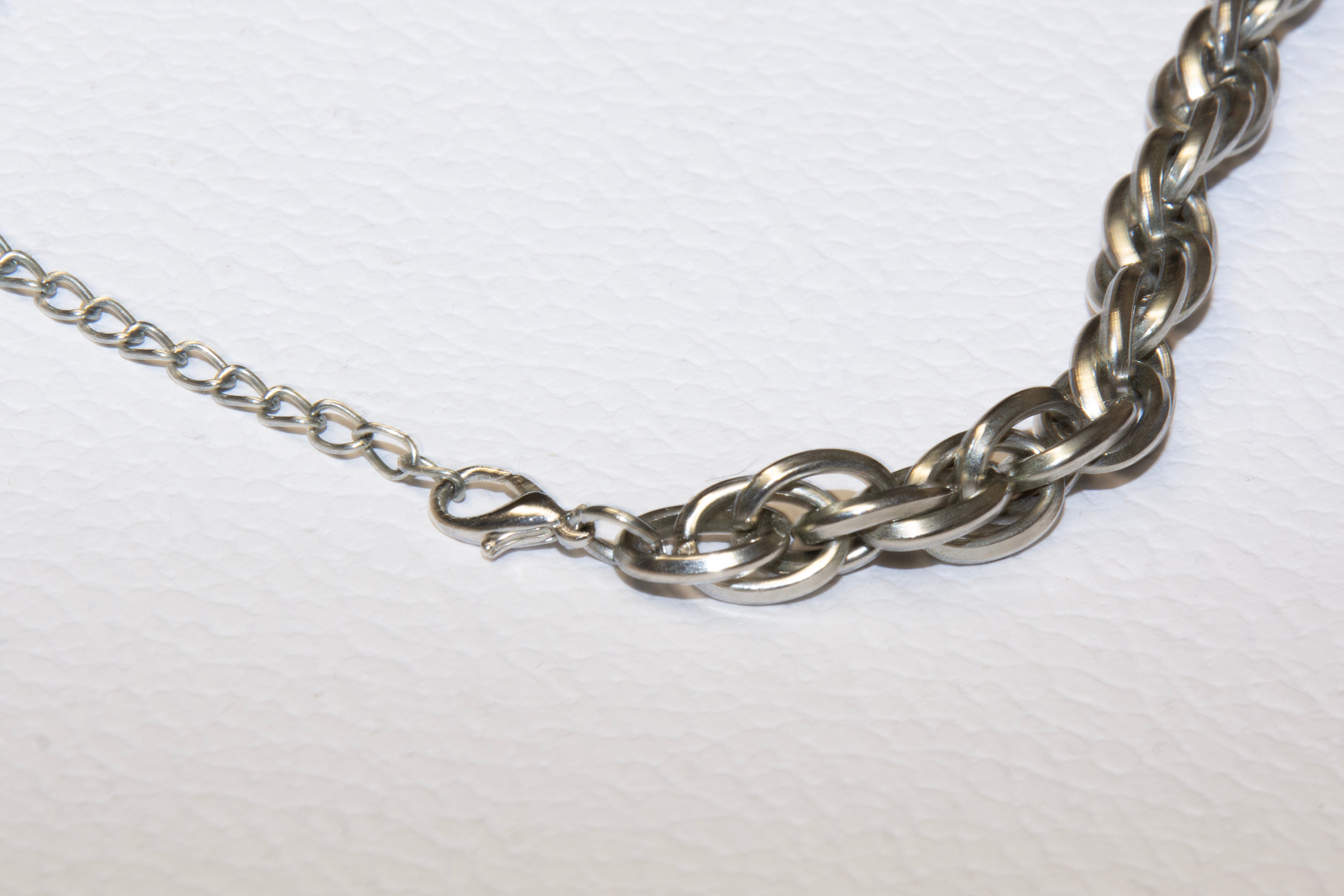 Silver Heavy Chain Necklace (SOLD OUT)