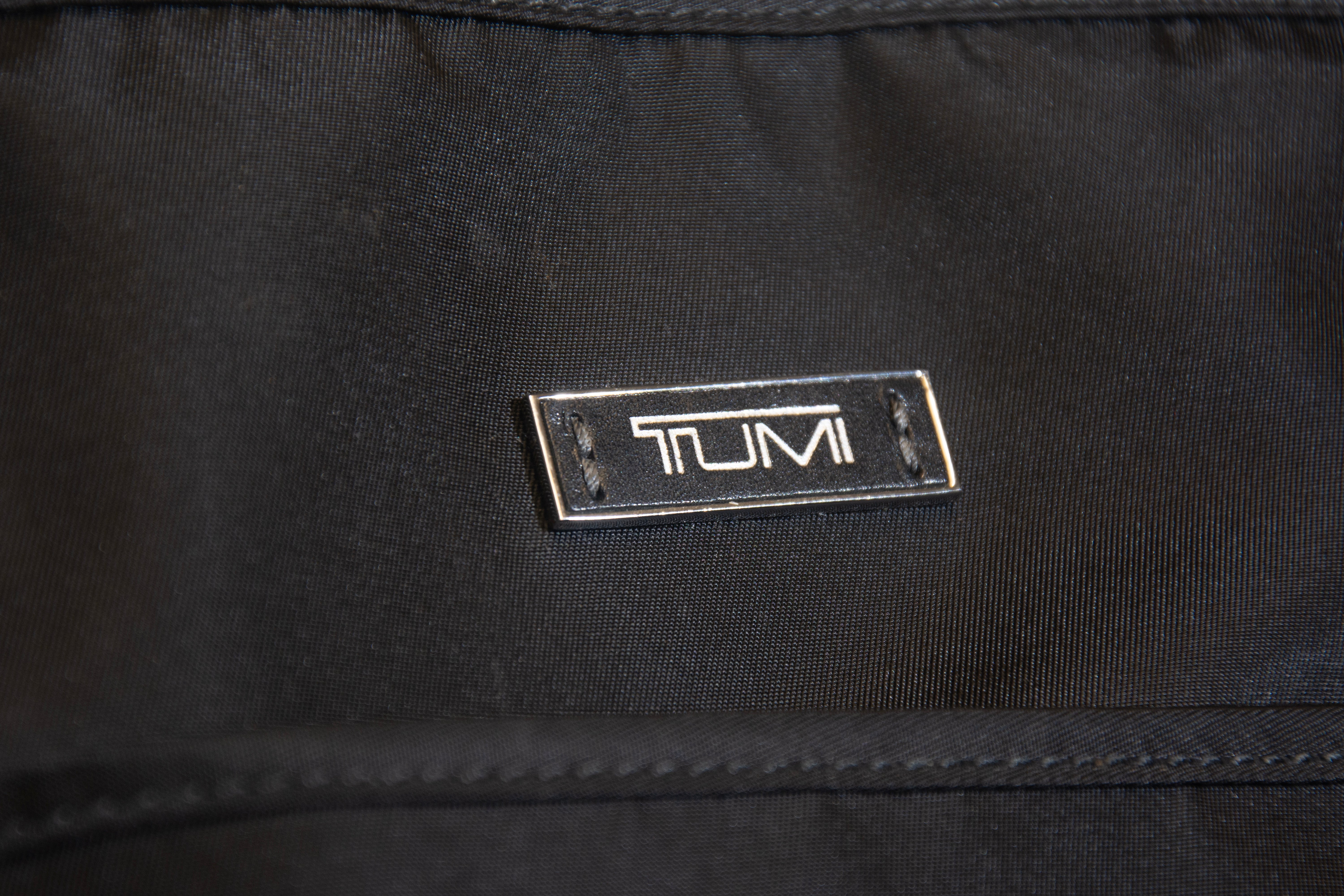 Tumi Black Tote Bag