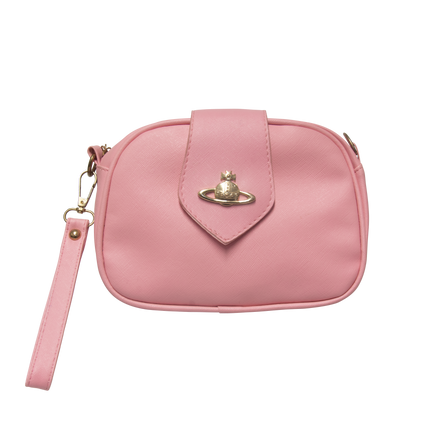 Vivienne Westwood Mini Pink Cross Body Bag