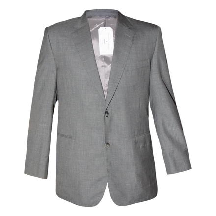 Zegna Grey Striped Suit