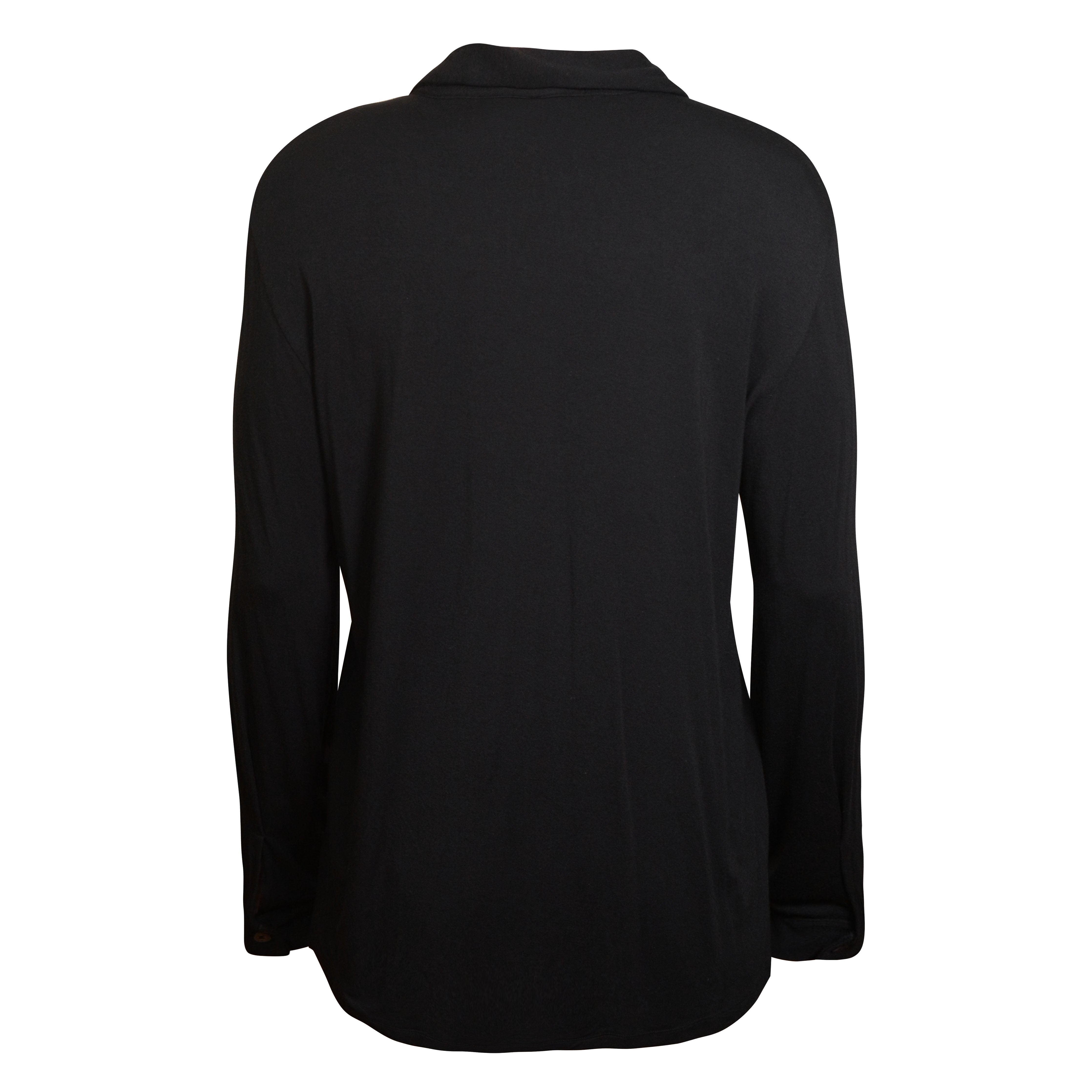 Armani Black Cling Shirt