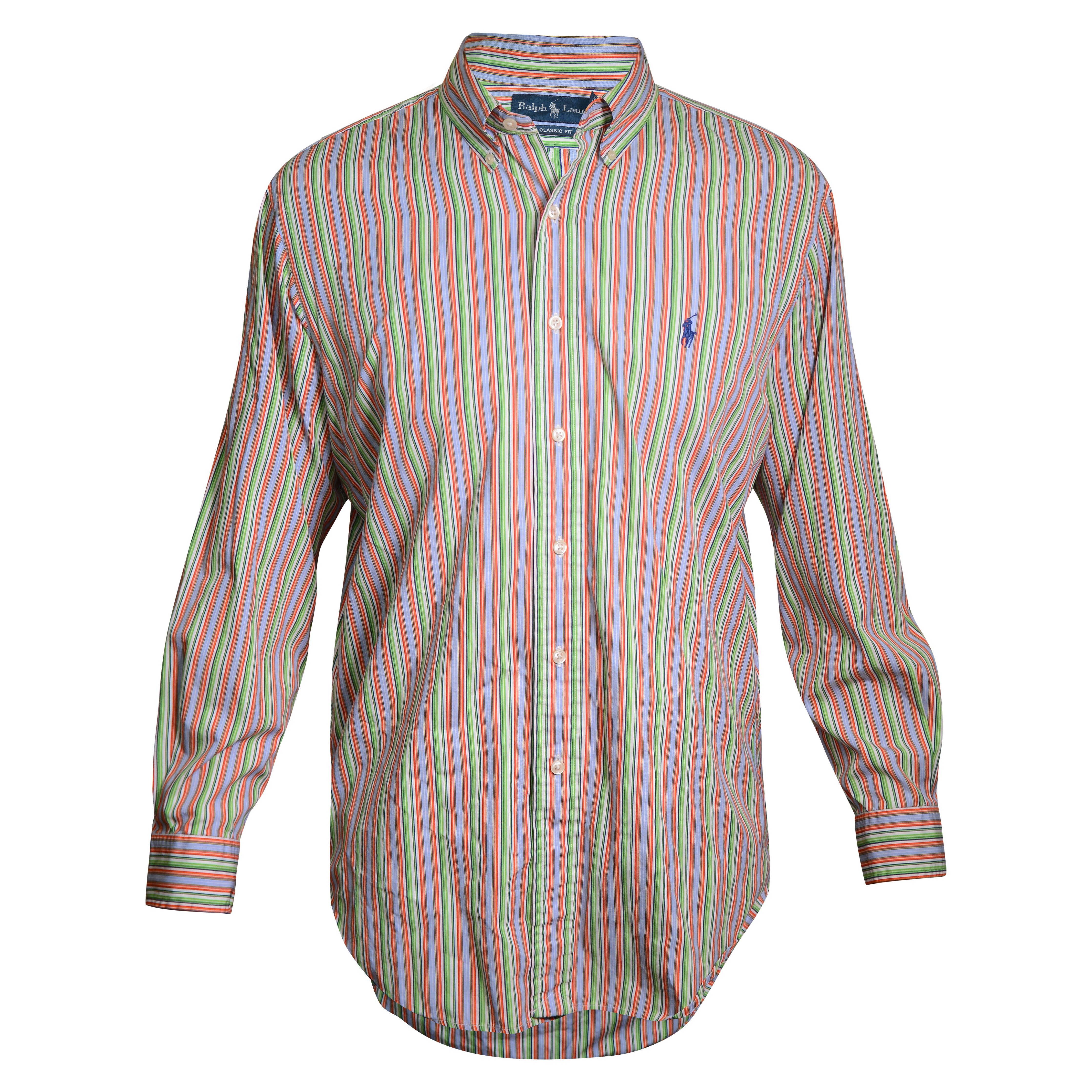 Ralph Lauren Colorful Striped Button Up Shirt (SOLD OUT)